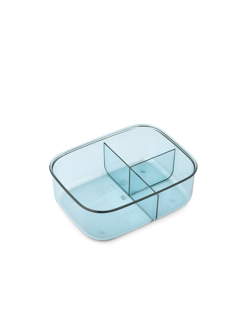 Liewood Arthur Tritan Lunchbox Race Cars / Beach Blue