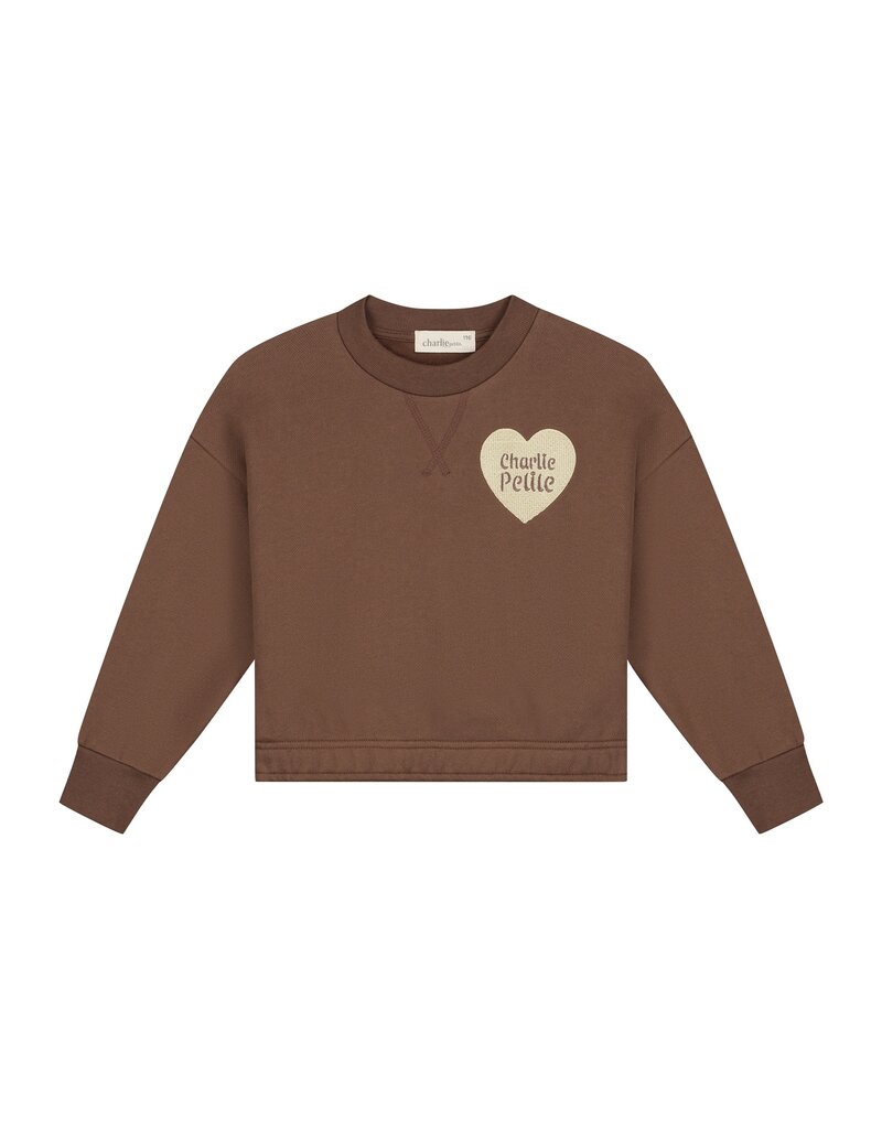 Charlie Petite Sara Sweater Brown