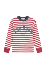 Charlie Petite Neil Longsleeve Stripes Brodeaux/Ecru