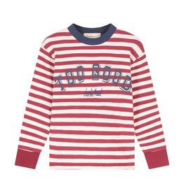Charlie Petite Neil Longsleeve Stripes Brodeaux/Ecru