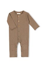 Nixnut Butt onesie moss stripe
