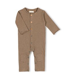 Nixnut Butt onesie moss stripe