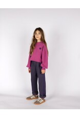 Nixnut Split sweater plum