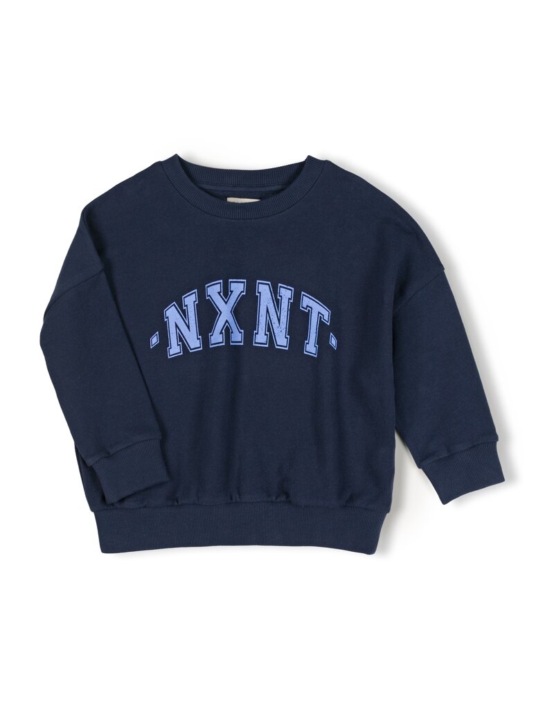 Nixnut Logo sweater navy