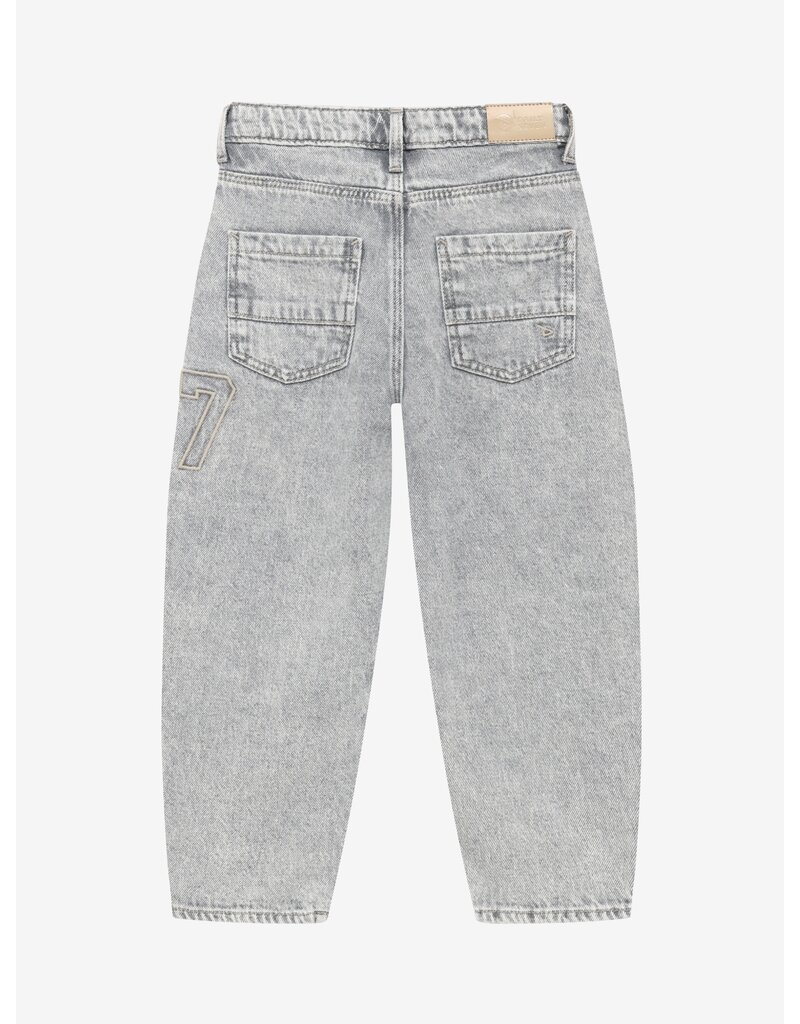 Daily Seven Denim Barrel Fit Light Grey Denim