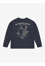 Daily Seven T-shirt Longsleeve Backprint Odyssey Gray