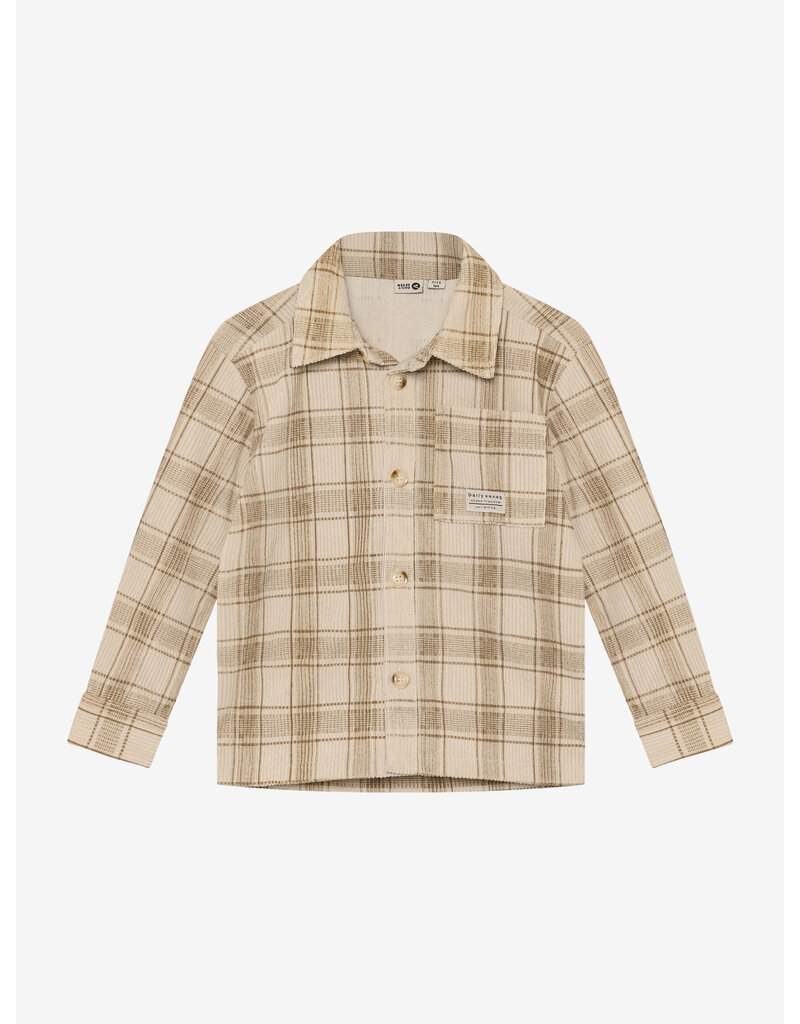 Daily Seven Fancy Check Shirt Ginger Root