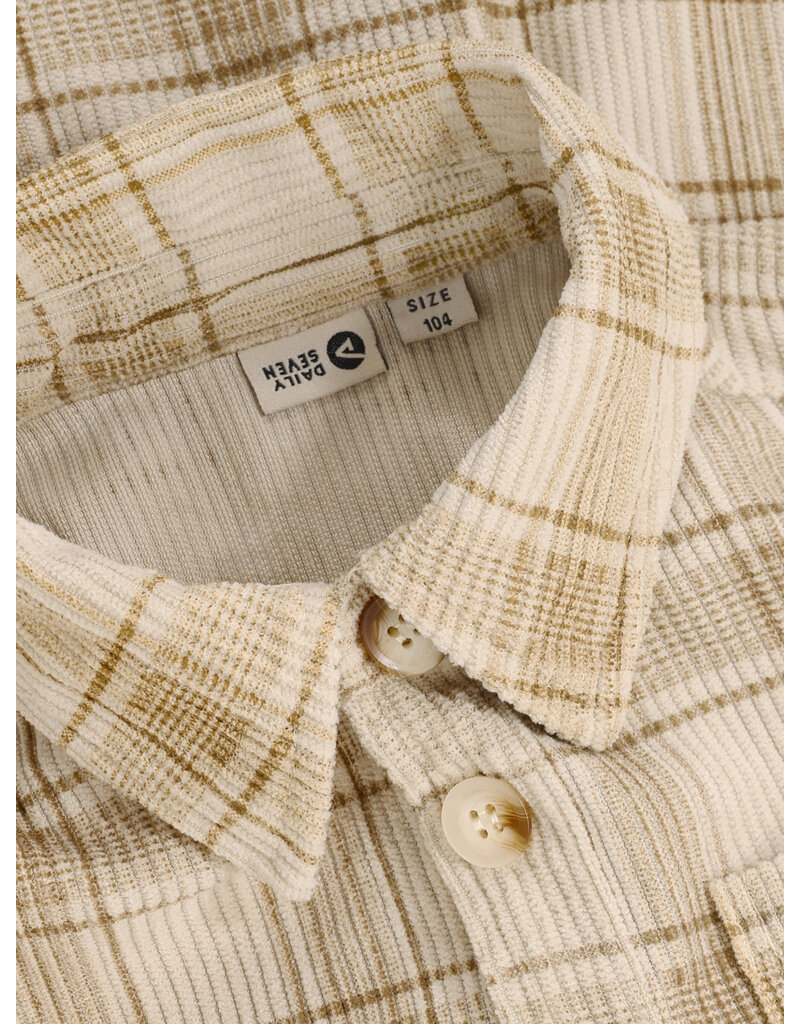 Daily Seven Fancy Check Shirt Ginger Root