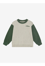 Daily Seven Oversized Sweater Print Natural Melange