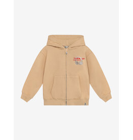 Daily Seven Hoodie Zipperjacket Backprint Ginger Root 