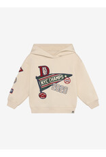 Daily Seven Oversized Hoodie Badges Sandshell