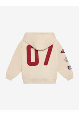 Daily Seven Oversized Hoodie Badges Sandshell