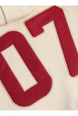 Daily Seven Oversized Hoodie Badges Sandshell
