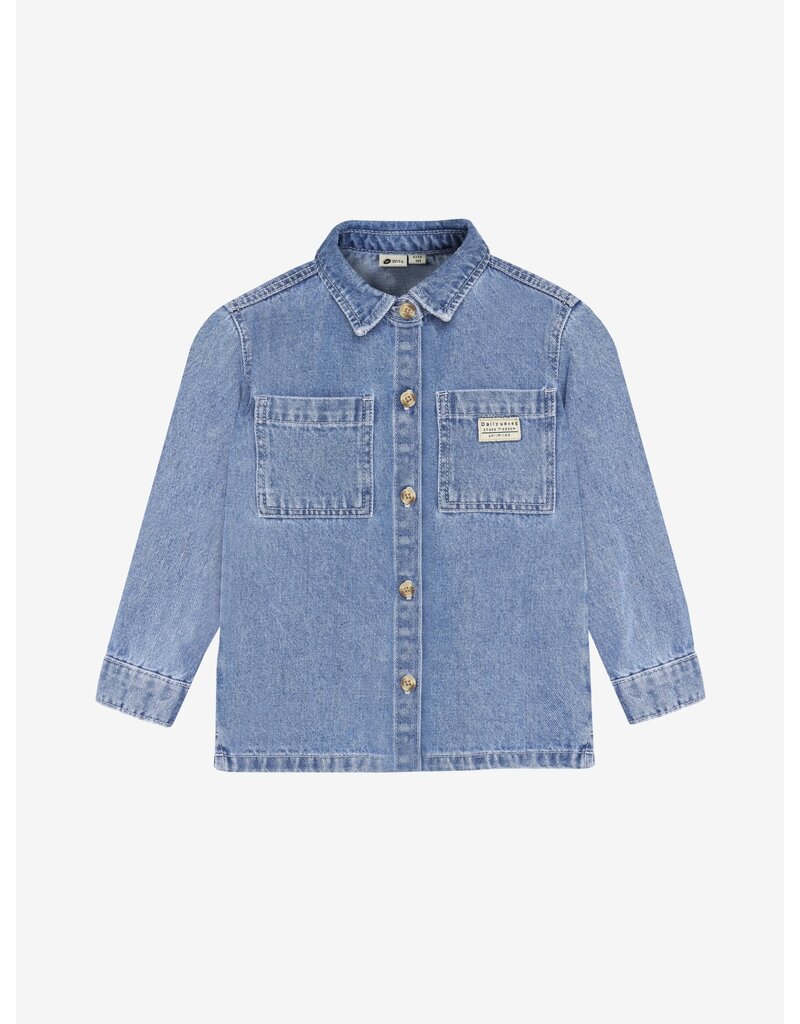 Daily Seven Shirt Longsleeve Denim Medium Denim