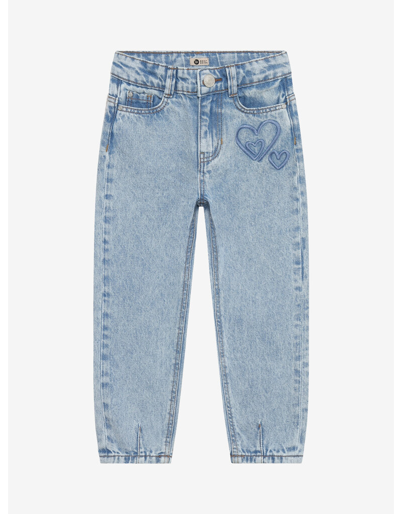 Daily Seven Denim Mom Fit Heart Medium Denim