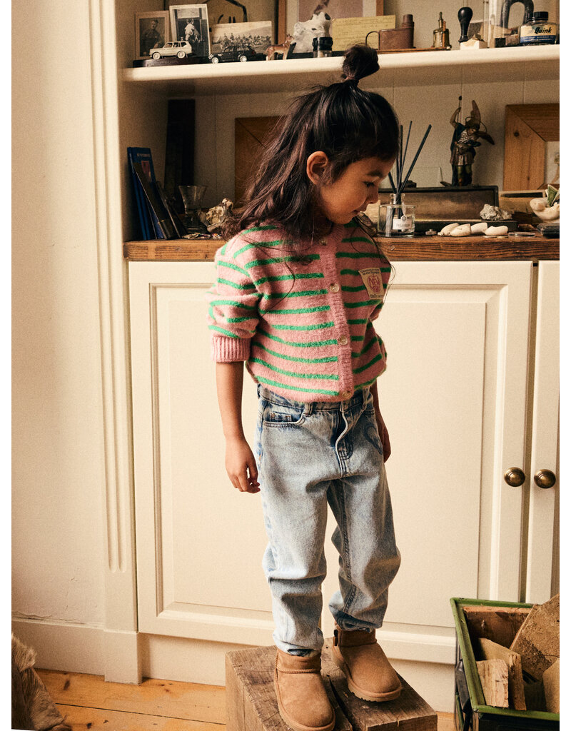 Daily Seven Denim Mom Fit Heart Medium Denim