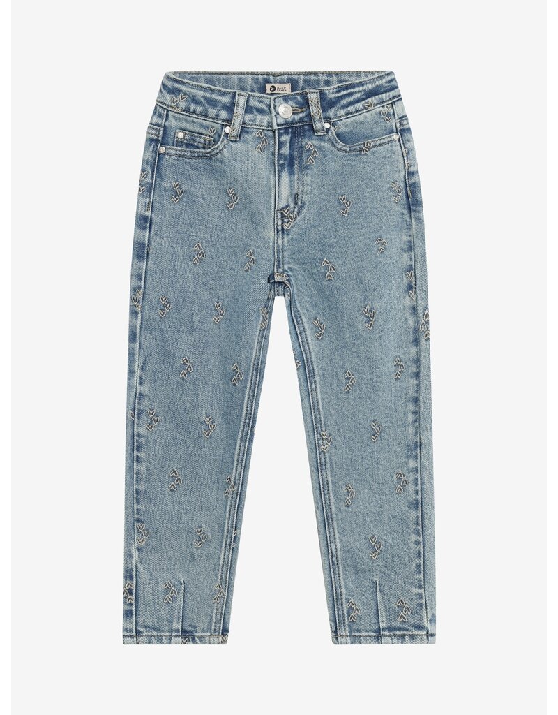 Daily Seven Denim Mom Fit Embroidery Used Medium Denim AW26