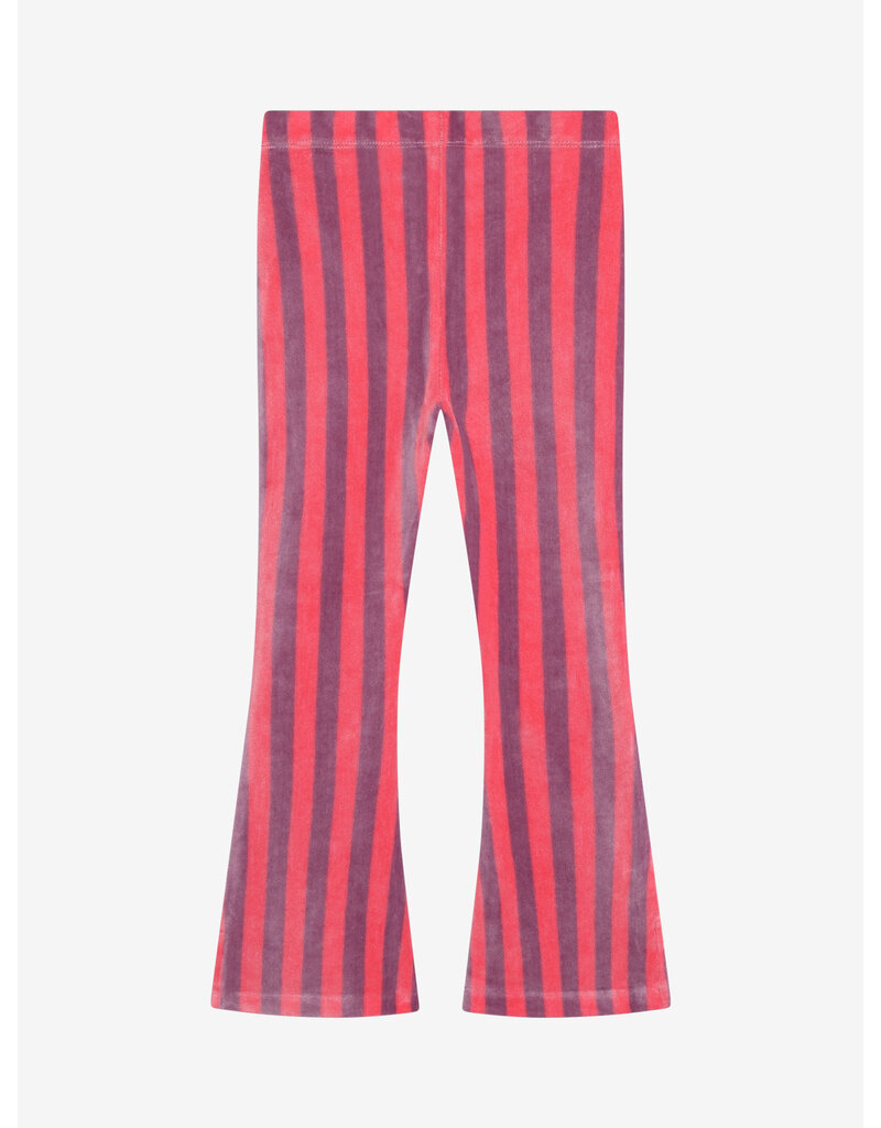 Daily Seven Flared Legging Small Stripe Desert Rose