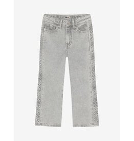 Daily Seven Denim Wide Fit Embossing Light Grey Denim
