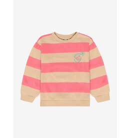 Daily Seven Sweater Big Stripe Ginger Root