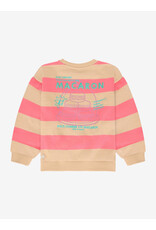Daily Seven Sweater Big Stripe Ginger Root