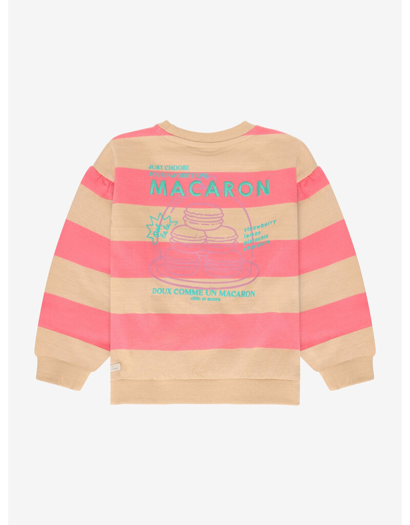 Daily Seven Sweater Big Stripe Ginger Root