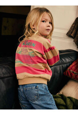 Daily Seven Sweater Big Stripe Ginger Root