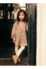 Daily Seven Sweat Dress Longsleeve Animal Ginger Root