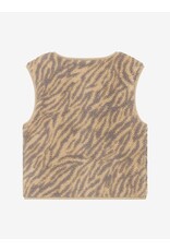 Daily Seven Teddy Gilet Animal Ginger Root