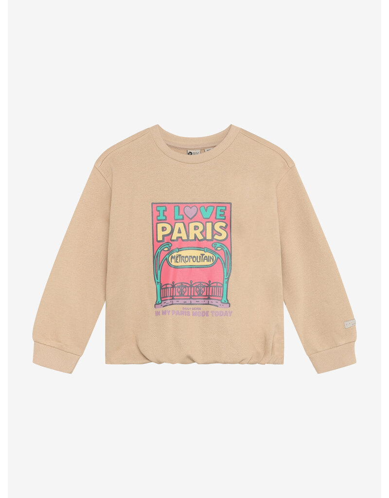 Daily Seven Sweater Cropped Artwork Ginger Root