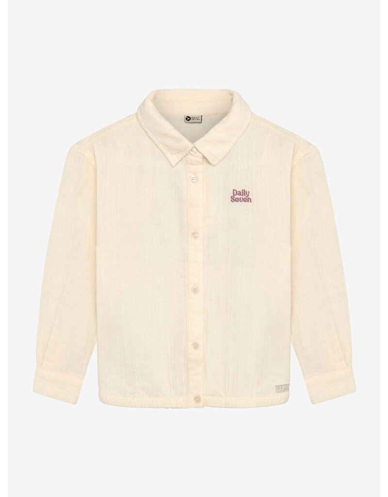 Daily Seven Shirt Longsleeve Fancy Mother of Pearl