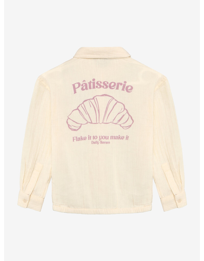 Daily Seven Shirt Longsleeve Fancy Mother of Pearl