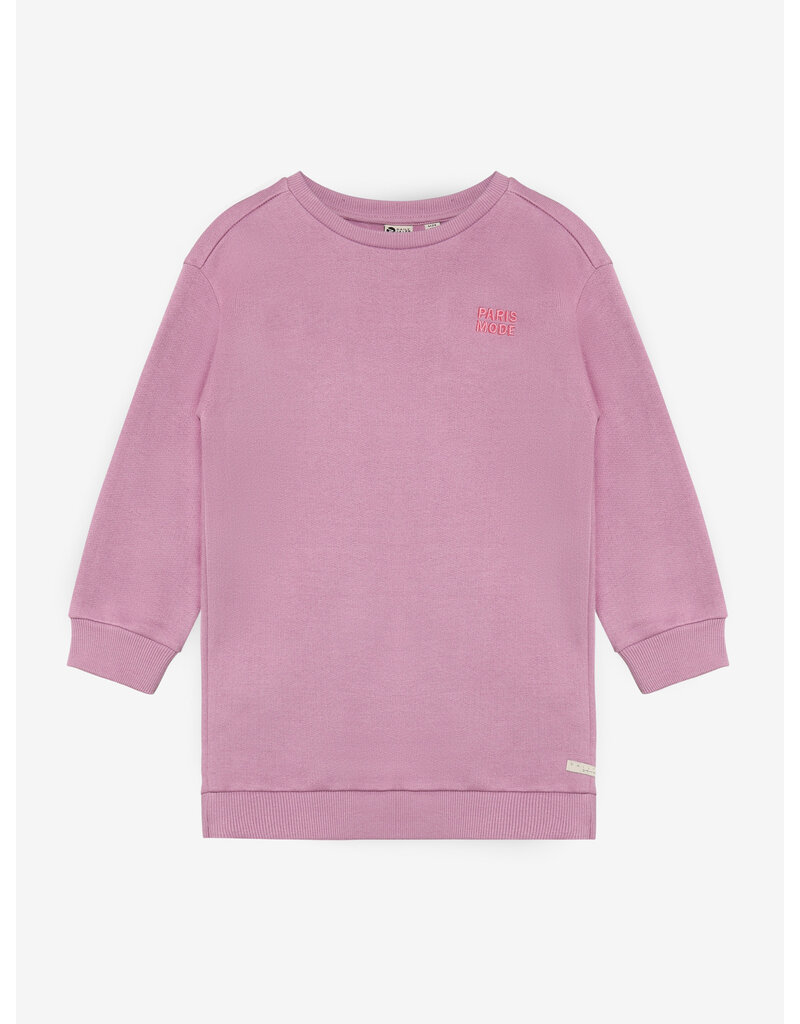 Daily Seven Sweat Dress Longsleeve Print Valerian