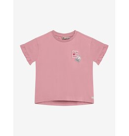 Daily Seven T-shirt Backprint Lilas