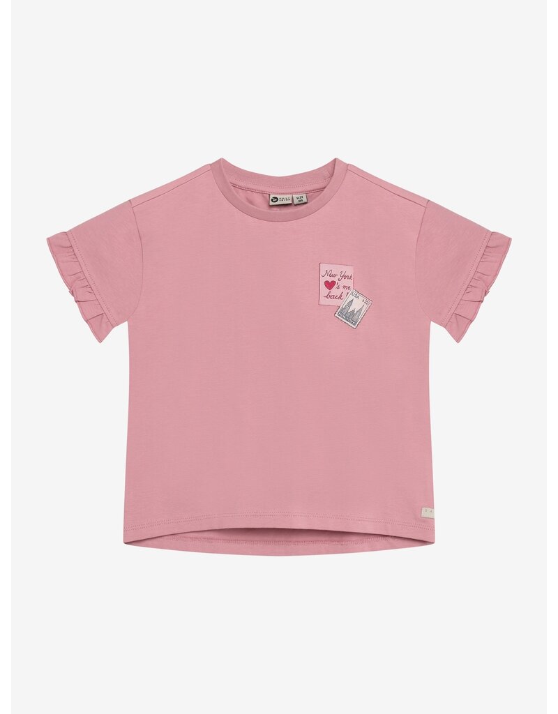 Daily Seven T-shirt Backprint Lilas