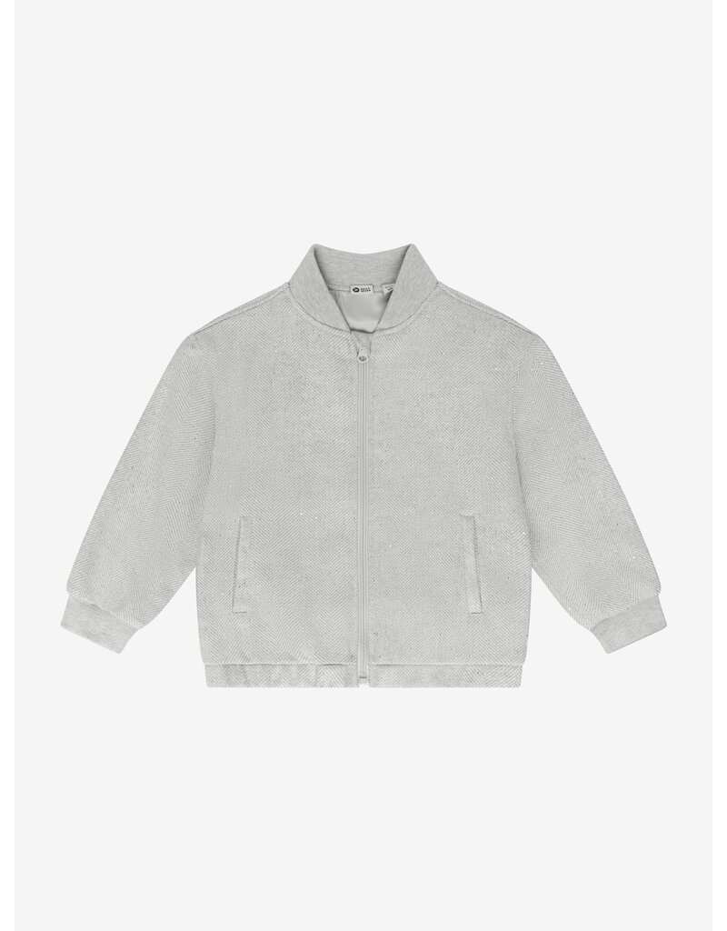 Daily Seven Fancy Jacket Light Grey Melange