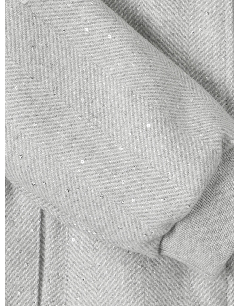 Daily Seven Fancy Jacket Light Grey Melange