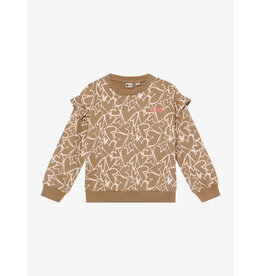 Daily Seven Sweater Allover Print Affogat