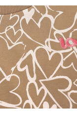 Daily Seven Sweater Allover Print Affogat