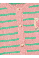 Daily Seven Knitwear Striped Cargdigan Lilas