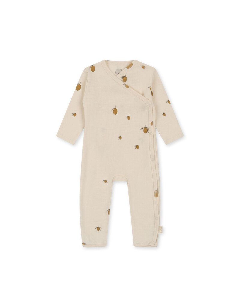 Konges Sløjd Newborn Onesie Lemon