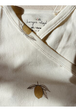 Konges Sløjd Newborn Onesie Lemon