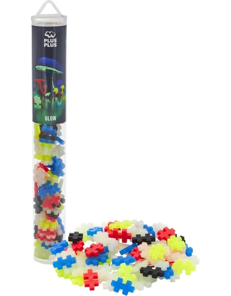 Plus Plus Tube Glow 100 stuks