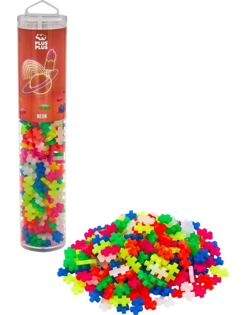 Plus Plus Tube Neon 240 Stuks