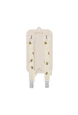 Konges Sløjd 2 Pack Pacifier Strap Lemon