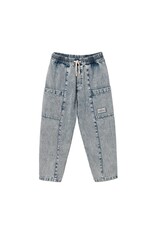 Goldie + Ace Vintage Wash Denim Pocket Pants