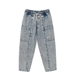 Goldie + Ace Vintage Wash Denim Pocket Pants