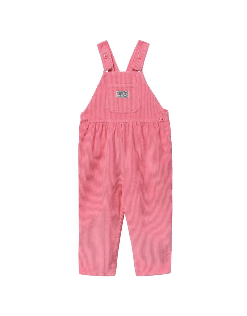 Goldie + Ace Sammy Pink Corduroy Overalls