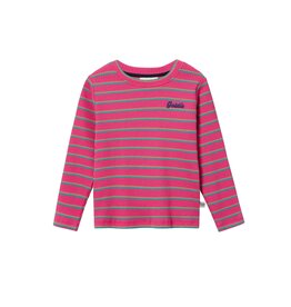 Goldie + Ace Pink Stripe Rib Top