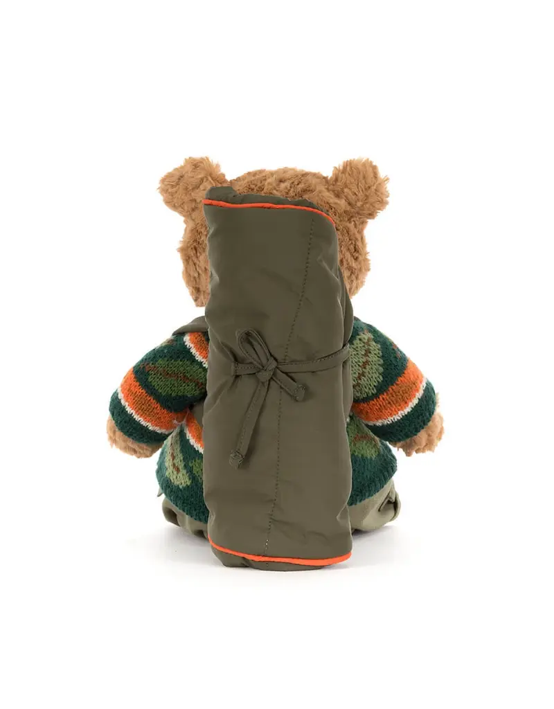 Jellycat Bartholomew Bear Hiking Outfit